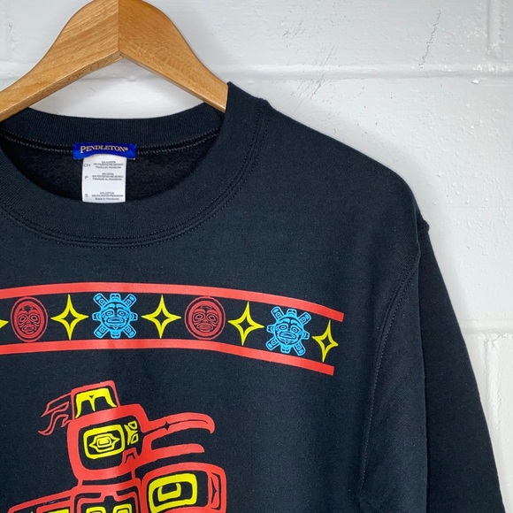 NWOT Pendleton Sweatshirt Unisex Size Small | Pendleton Native Sweatshirt Small - Picture 11 of 12